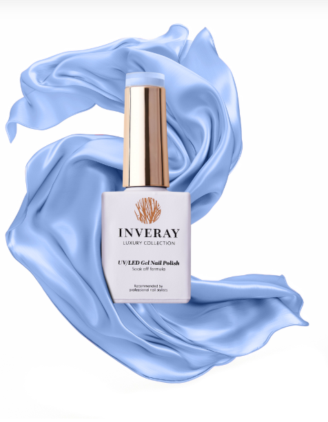 INVERAY UV/LED gel polishes - No. 243 AZURE ILLUSION