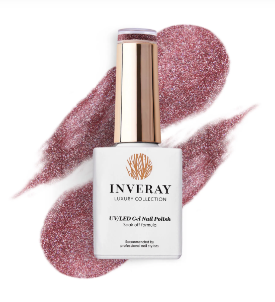 INVERAY UV/LED gel polishes - No. 262 APHRODITE’S SPARKS