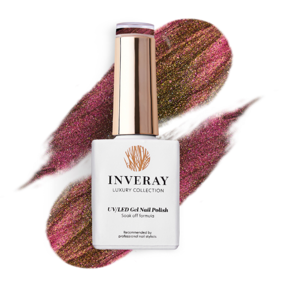 INVERAY UV/LED gel polishes -No. 272 MOLTEN BRONZE