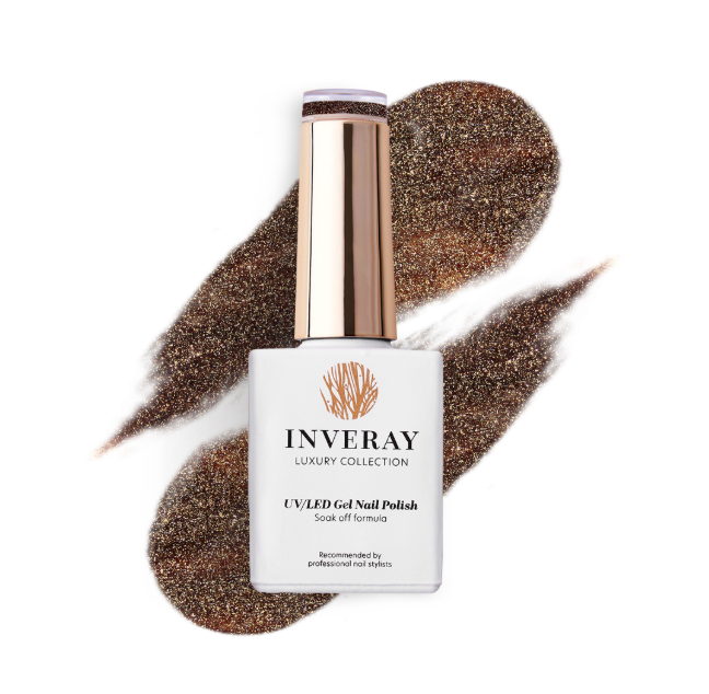 INVERAY UV/LED gel polishes- No. 284 GOLDEN PRALINE