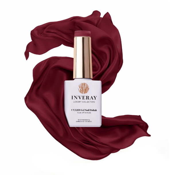 INVERAY UV/LED gel polishes - No. 286 RED VELVET
