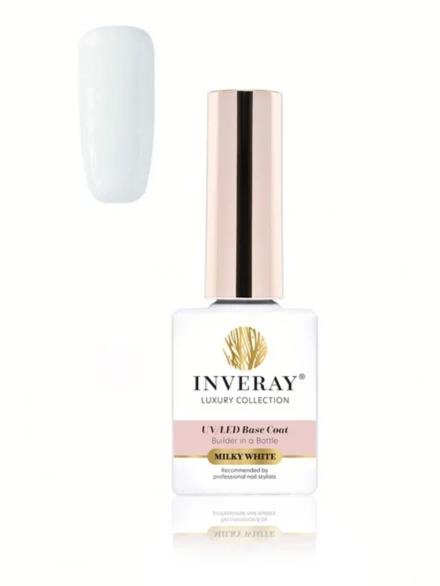 Inveray UV/LED Base Coat – Builder in a Bottle (Milky White)