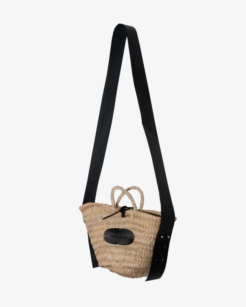 Ana Basket Bag / Leather