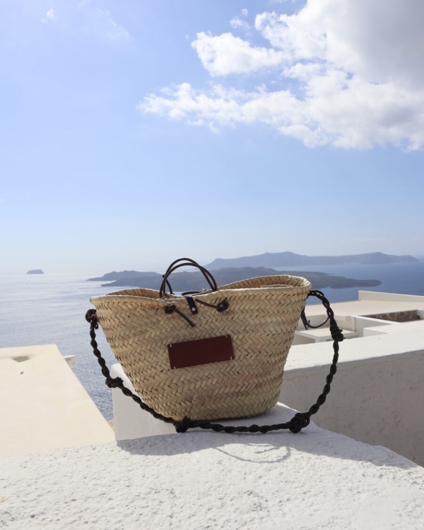 Ana Basket Bag / Leather