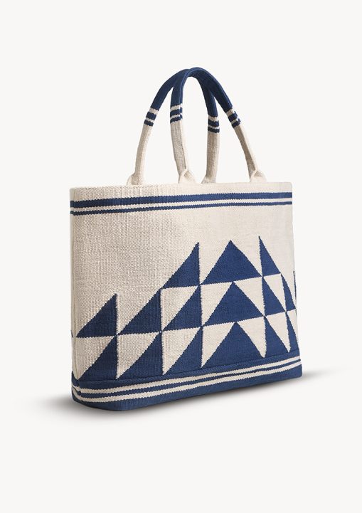 Beasusoleil Navy Blue Tote Bag