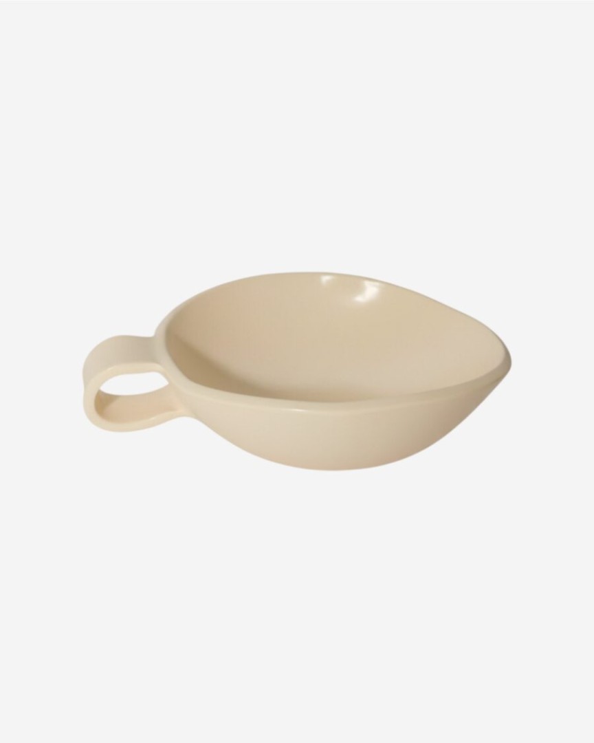 Avoca Bowl Beige Glossy