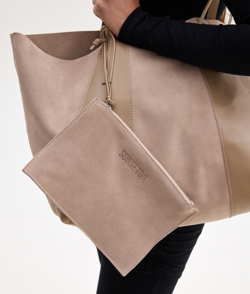 Alyssa Tote Bag Fw25-26 Beige