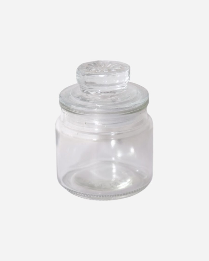 Luoan Glass Container Round