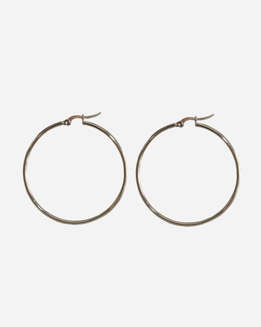 Labalaba Hoop Earrings