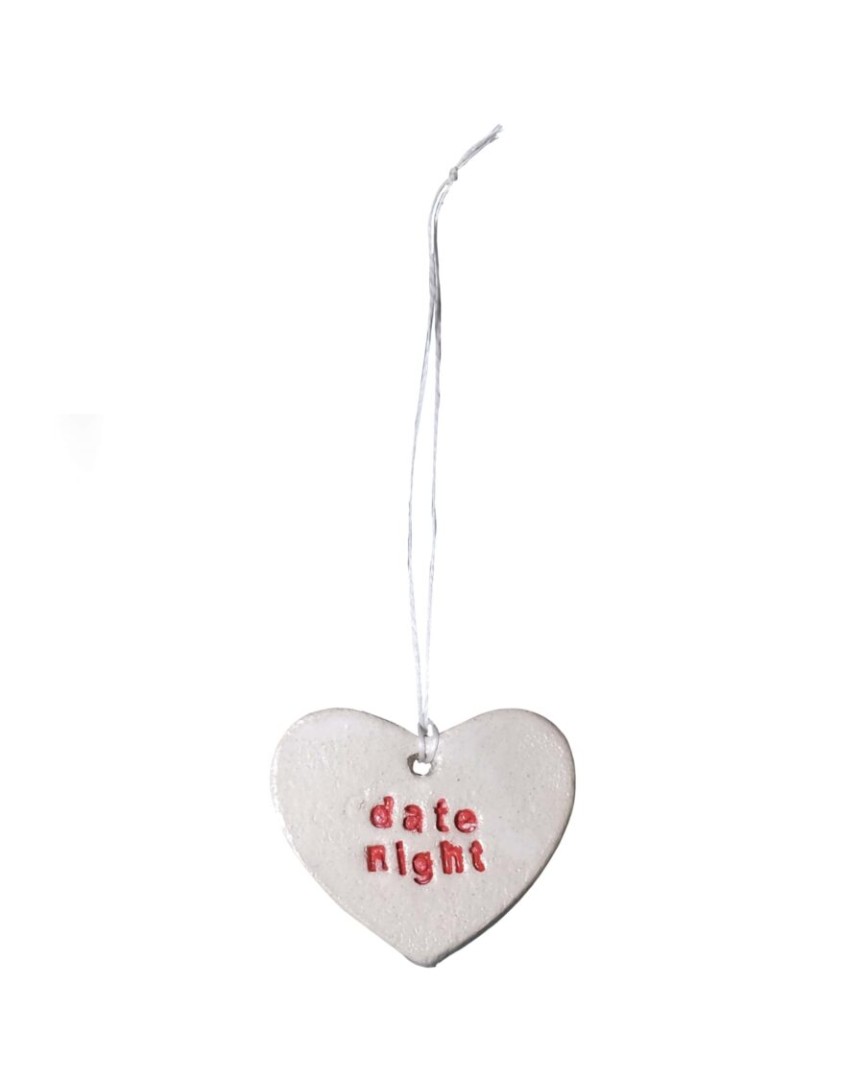 Heart / Ceramic Charm