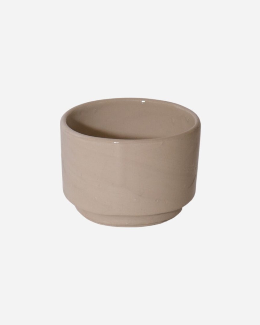 Kin Bowl Beige Glossy