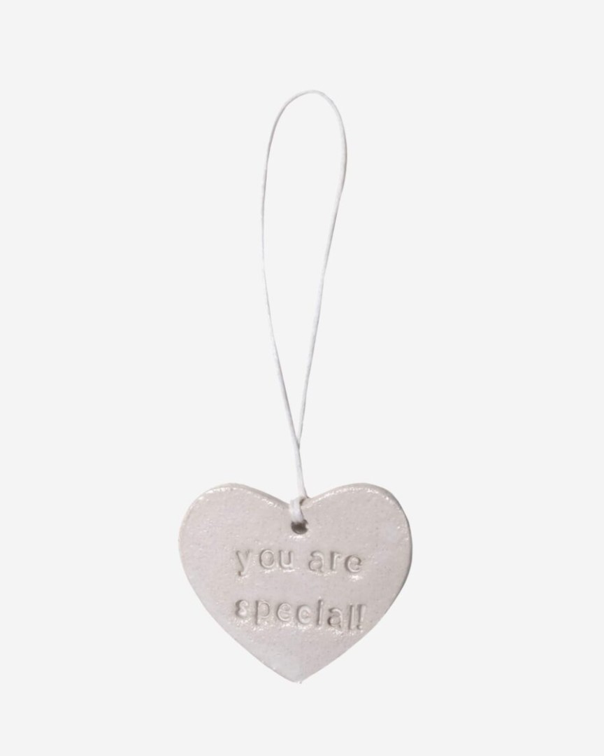 Heart / Ceramic Charm