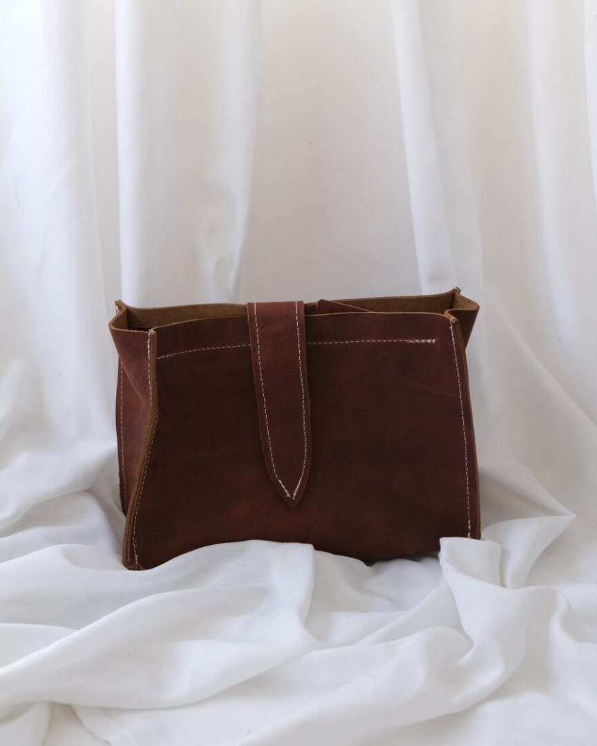 Bohoandmore X Mafil / Brown / Clutch Bag /