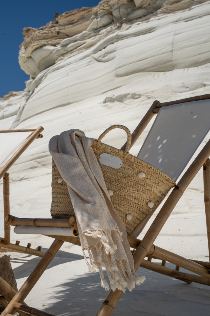 Ana Basket Bag / Shells