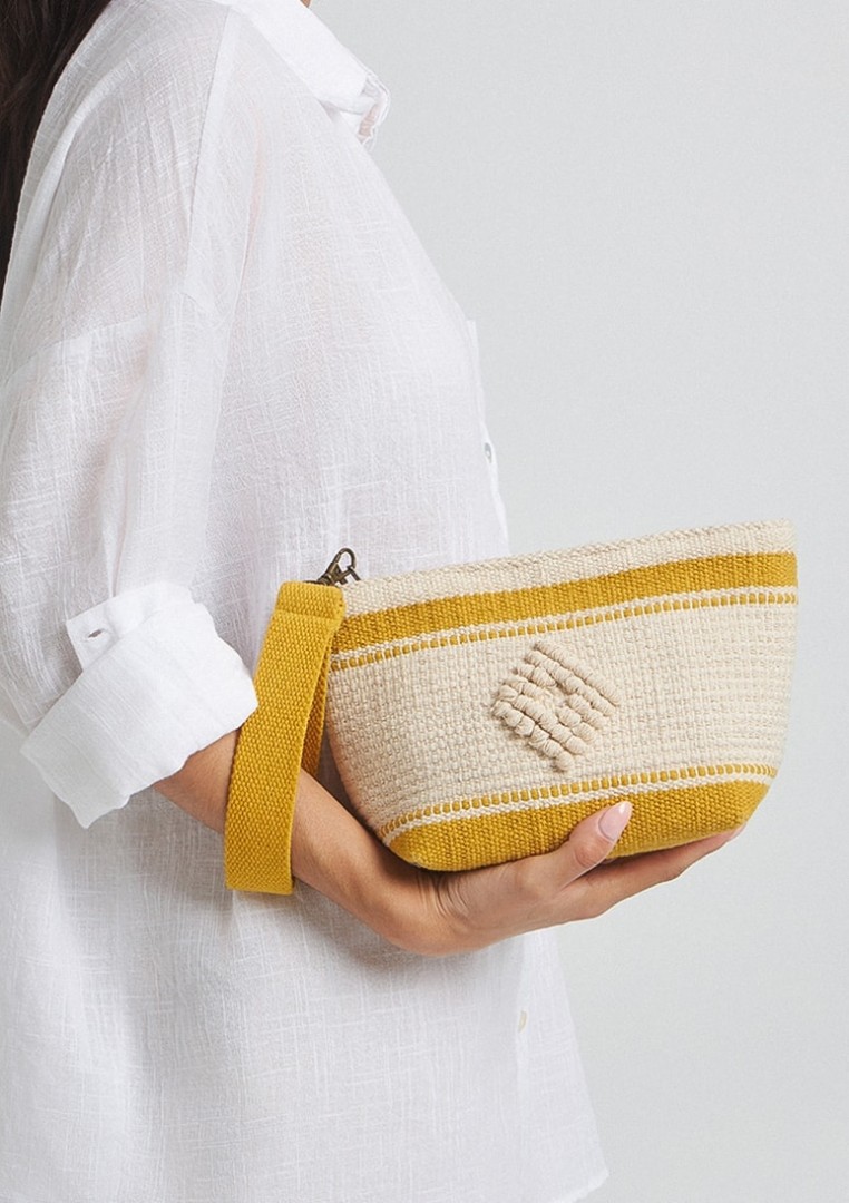 Manu Mini Clutch / Mustard