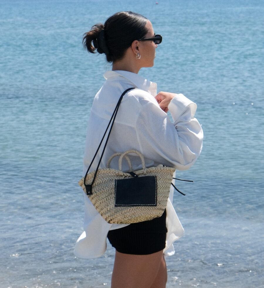 Ana Basket Bag / Adjustable Strap