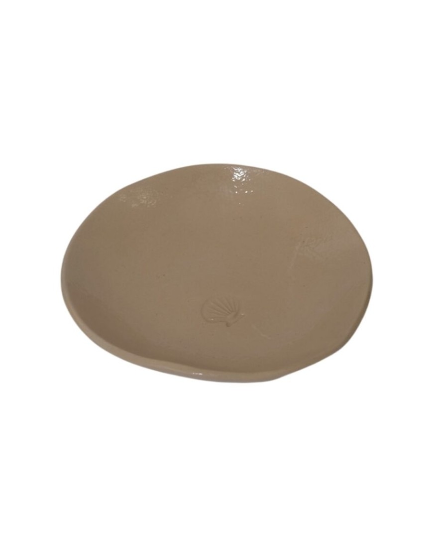 Ata Bowl Beige Glossy