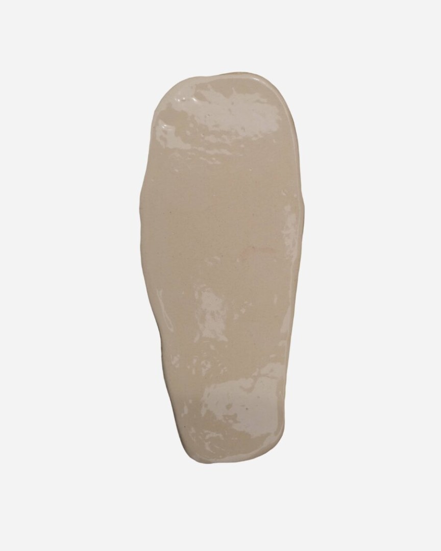 Cutlery Base / Ceramic / Beige