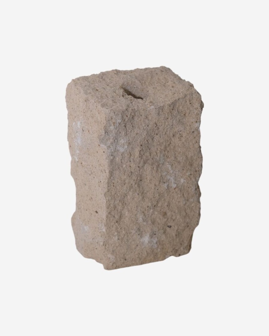 Bethel Stone Candle Holder