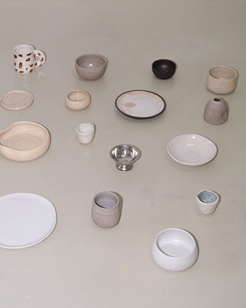 Ata Bowl White Glossy