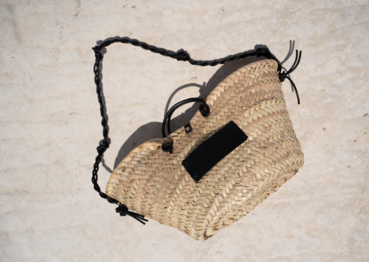 Ana Basket Bag / Leather