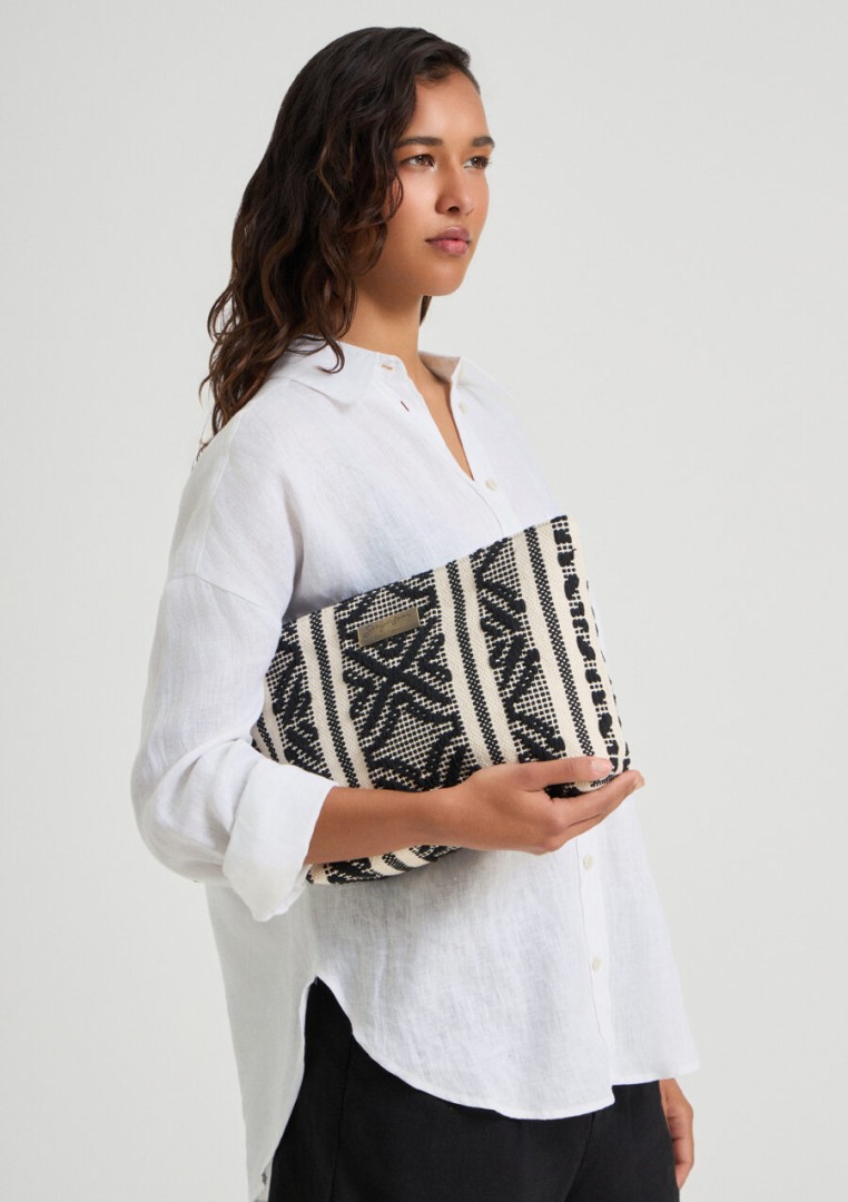 Sorrento Midi Clutch / Black