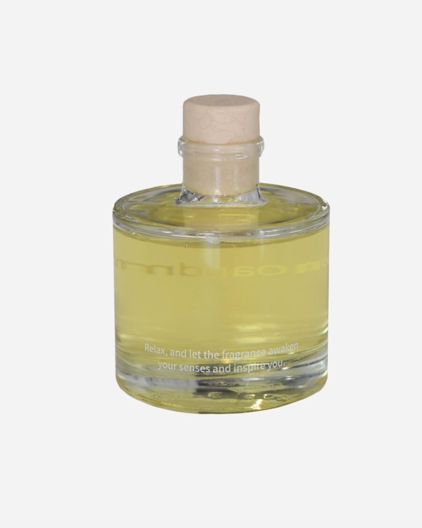 Diffuser Round Glass Bottle / Clear Color / 200Ml