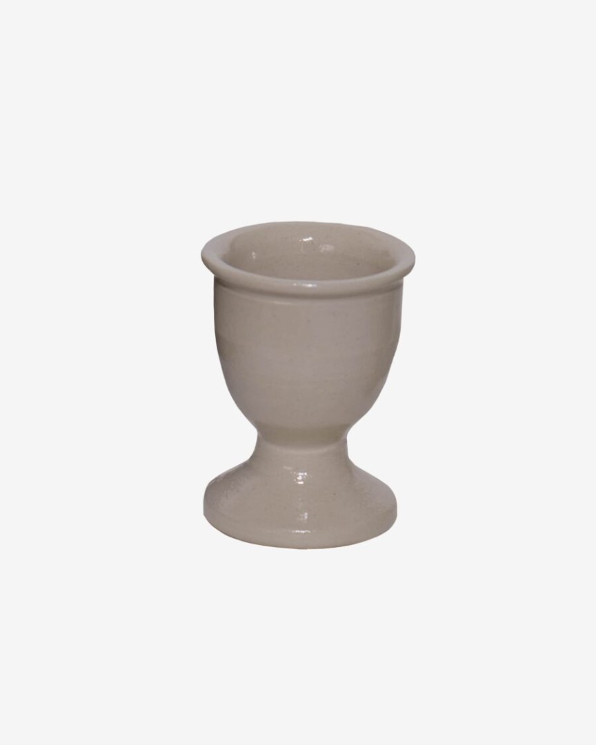 Hof Egg Cup Beige Glossy
