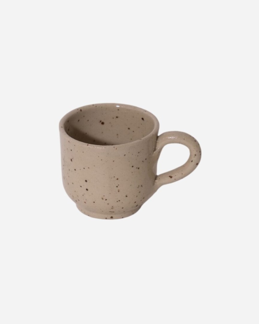 Kato Cup Beige Glossy Spotted