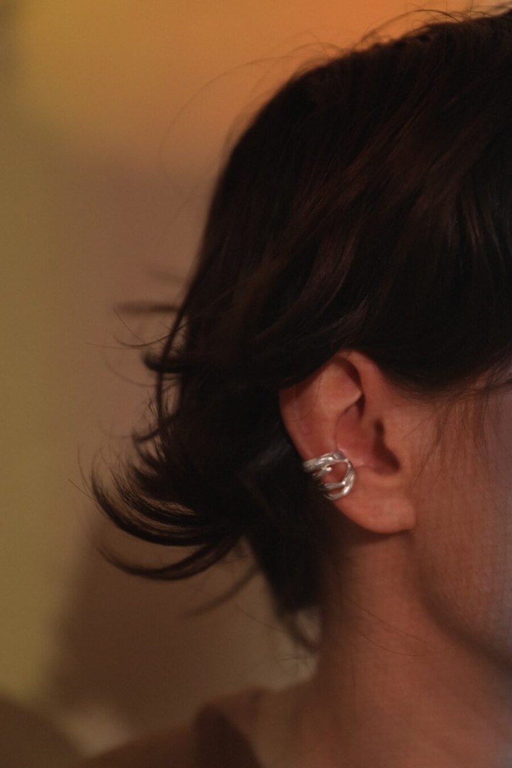 Na167 Lines Ear Cuff