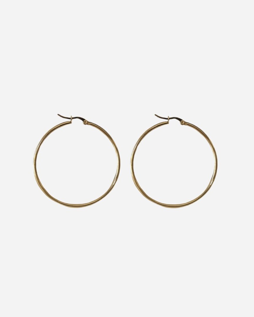 Labalaba Hoop Earrings