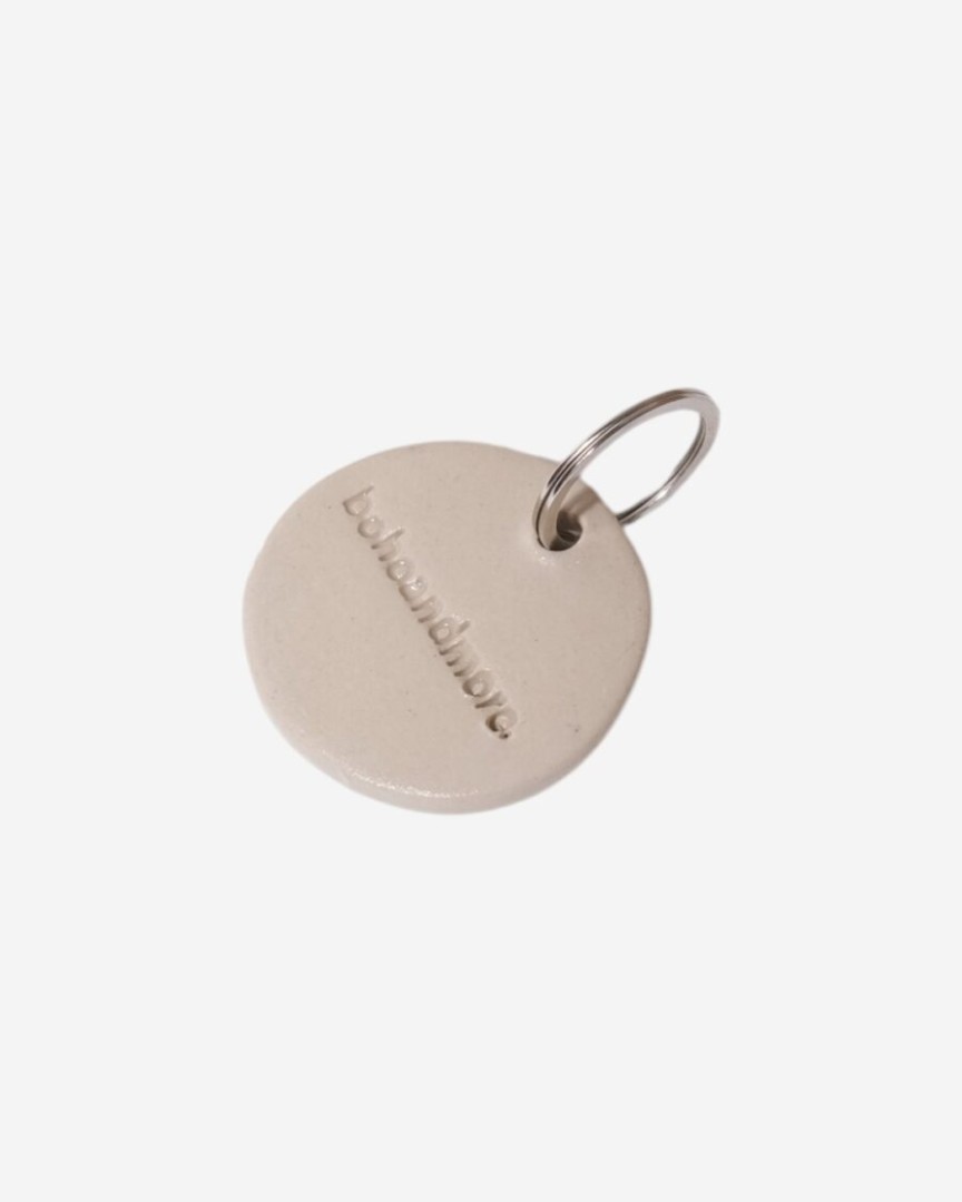 Bohoandmore Keyring Beige Glossy
