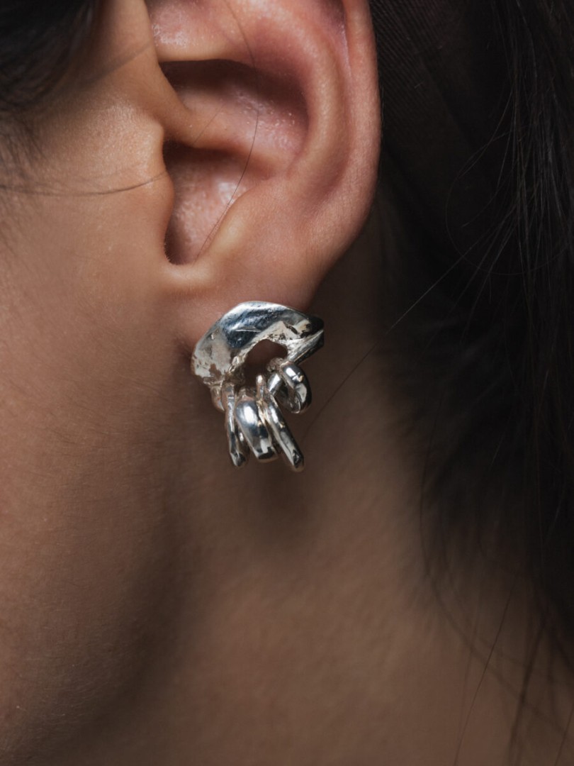 Na241 Tinsel Earrings