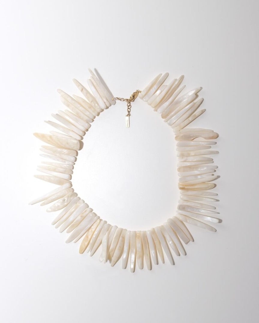 Flounder Sun/Shell Necklace