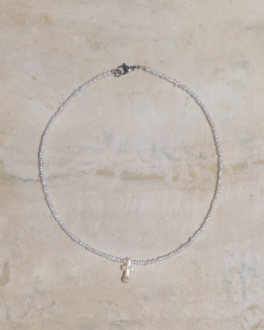 Rivier Pearl Necklace