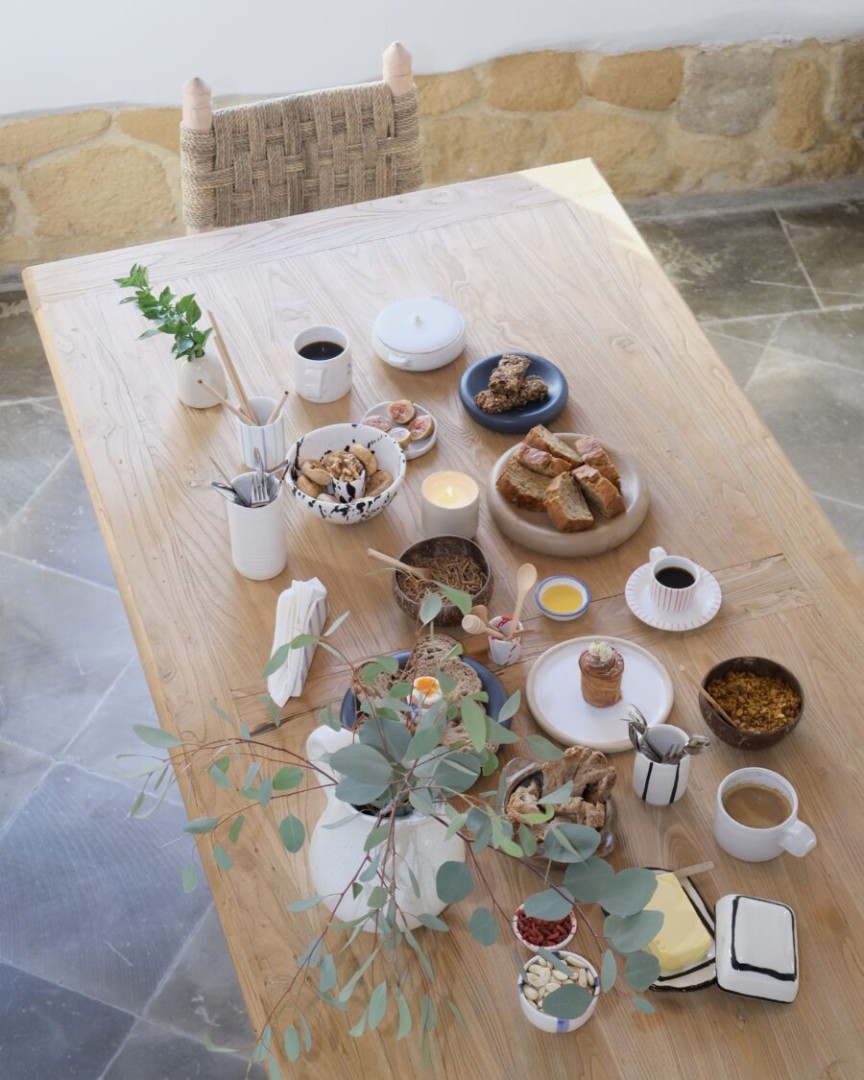 Coimbra Tall Mug With Lines / Set Of 4