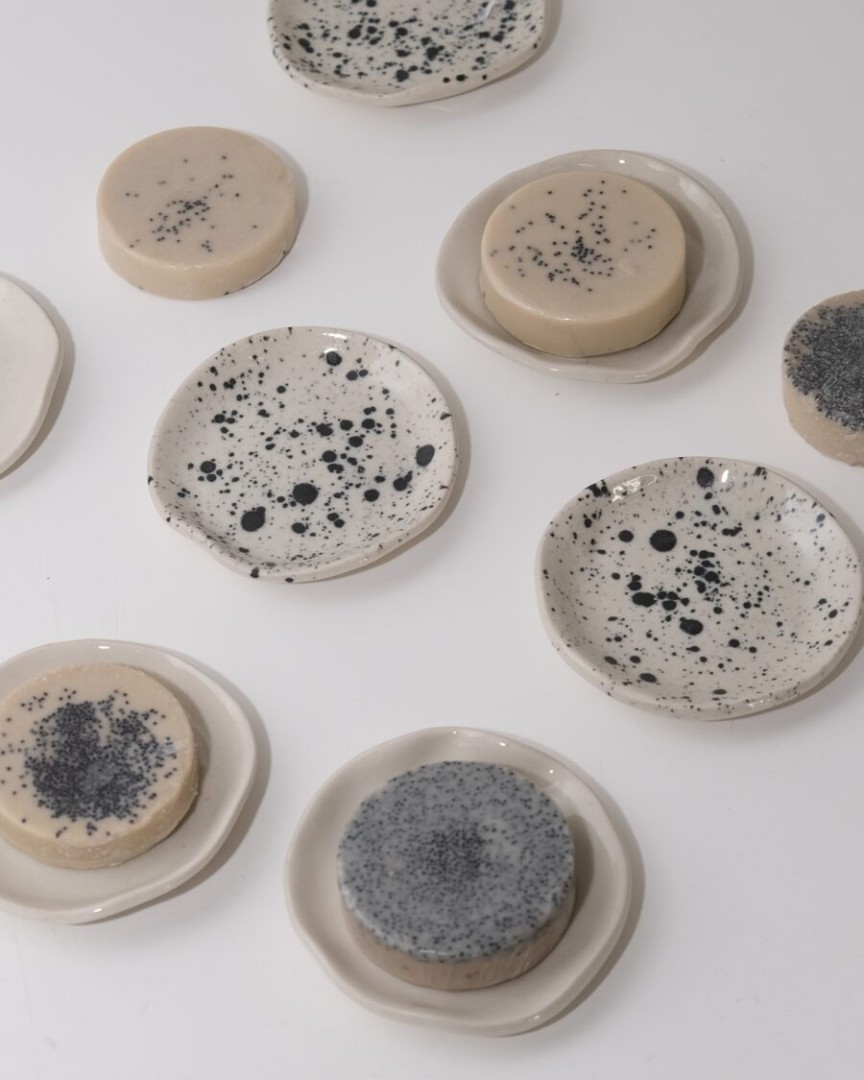 Zama Small Plate White Glossy