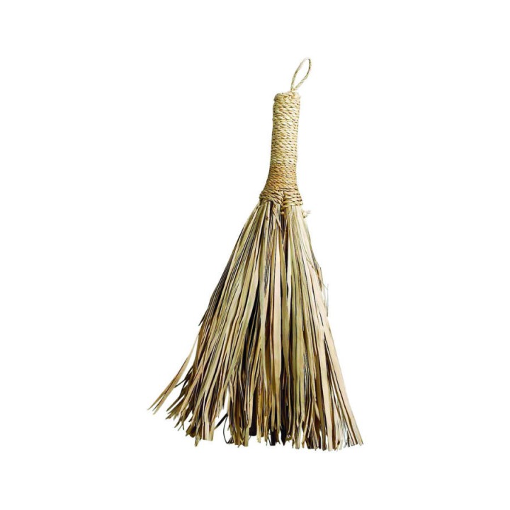 Small Broom Of Palm Leaves