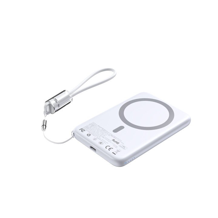 Choetech B861 5,000mAh Magsafe Power Bank (White)