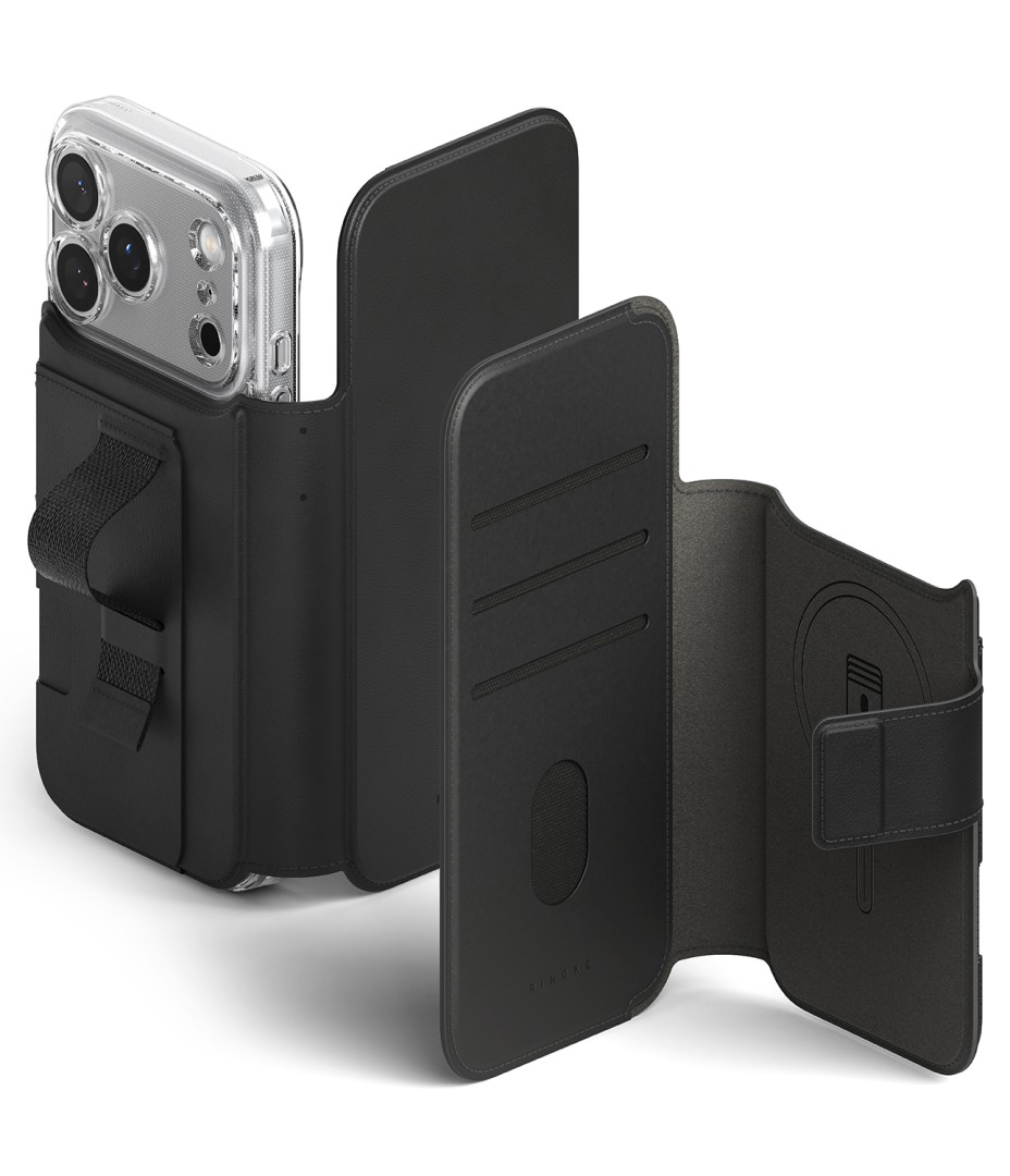 iPhone 17 Pro Max Case | Folio Grip Wallet Magnetic
