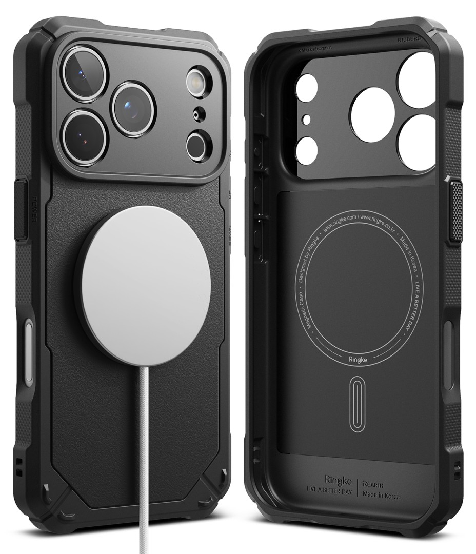 iPhone 17 Pro Max - Ringke Rugged Gear Magnetic (Black)
