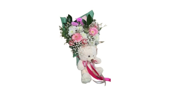 Big Teddy Flower Box