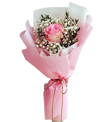 Single Pink Rose