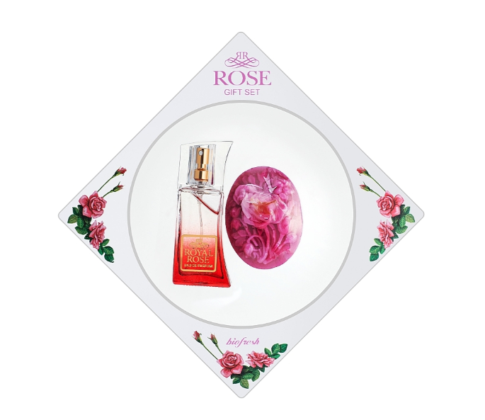 Biofresh Gift set Royal Rose - hand made glycerin soap parfume