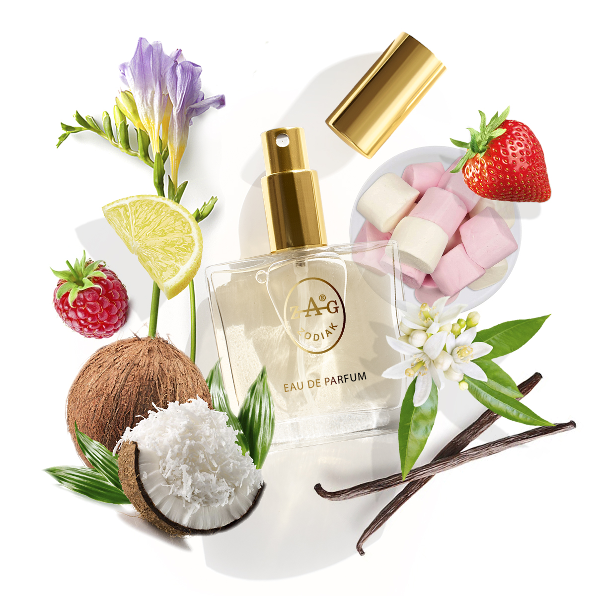 Eau de Parfum ZAG Zodiak 599 YB on type of YUM BOUJEE MARSHMELLOW-50ML