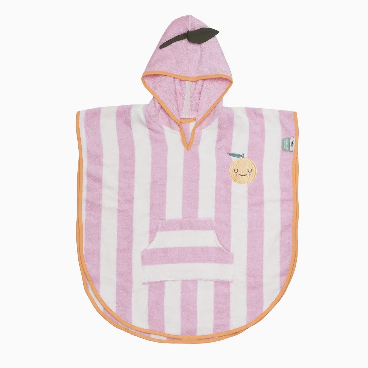 Hooded Poncho Mandy Mandarin