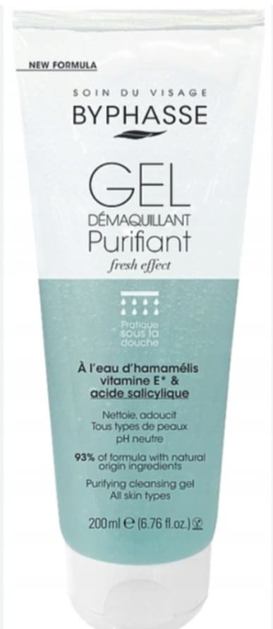BYPHASSE PURIFYNG CLEANSING GEL DEMAQUILLANT 200ML