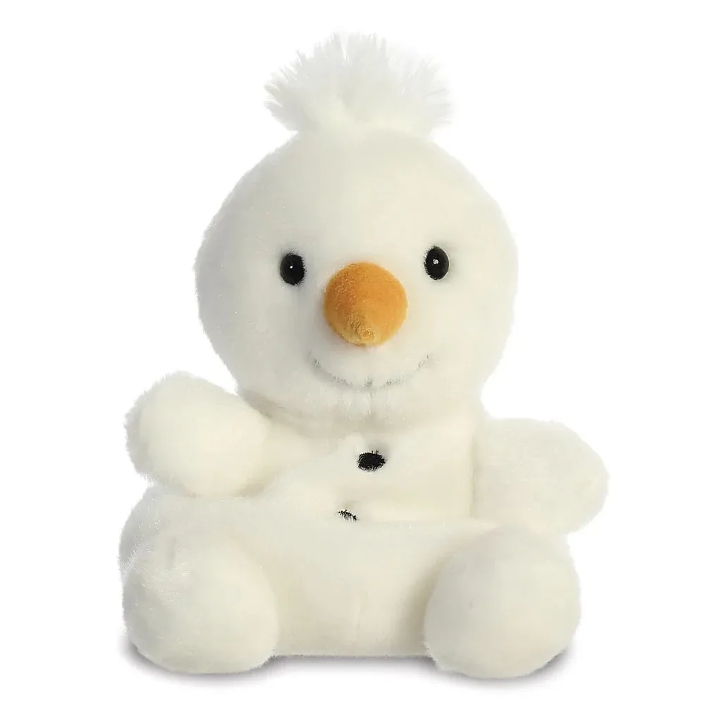 Palm Pals Froyo Snowman 13cm Soft Toy
