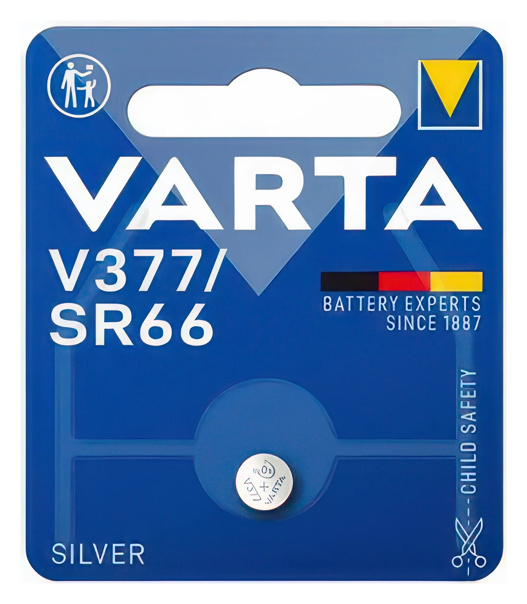 VARTA V377 / SR66 Mini Silver Battery