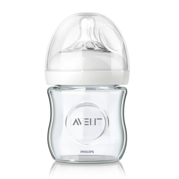 Philips Avent Natural Baby Glass Baby Bottle  0M+ 120ml